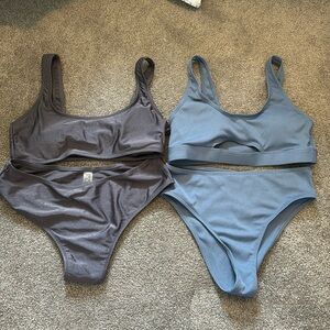 2 SHEIN Small bikinis scoop neck